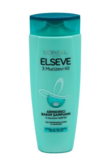 Elseve 3 Mucizevi Kil Ağırlaştırmayan Bakım Şampuanı 450 ml - 3