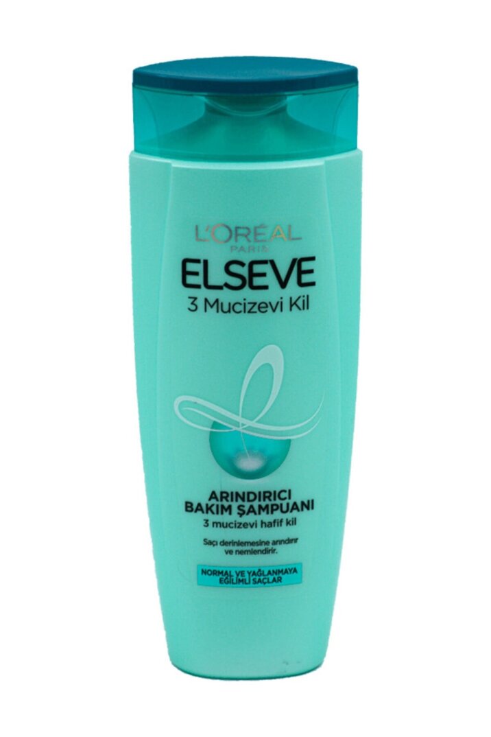 Elseve 3 Mucizevi Kil Ağırlaştırmayan Bakım Şampuanı 450 ml - 3
