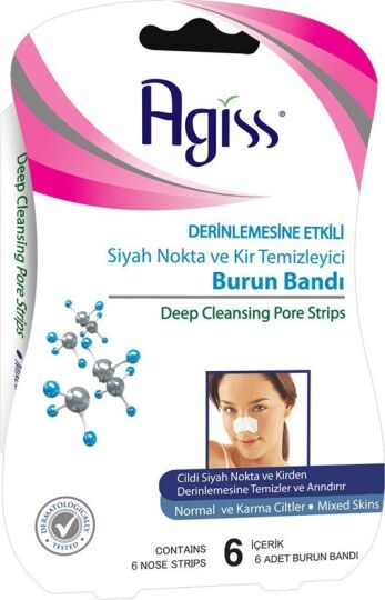 Agiss Siyah Nokta Temizleme Burun Bandı
