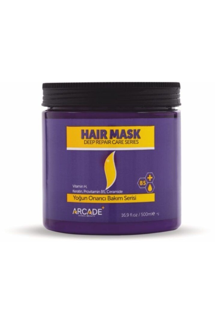 Arcade Yoğun Onarıcı Bakım Serisi ( Şampuan 500 ML Maske Serum Fön Suyu) Özel Set - 6