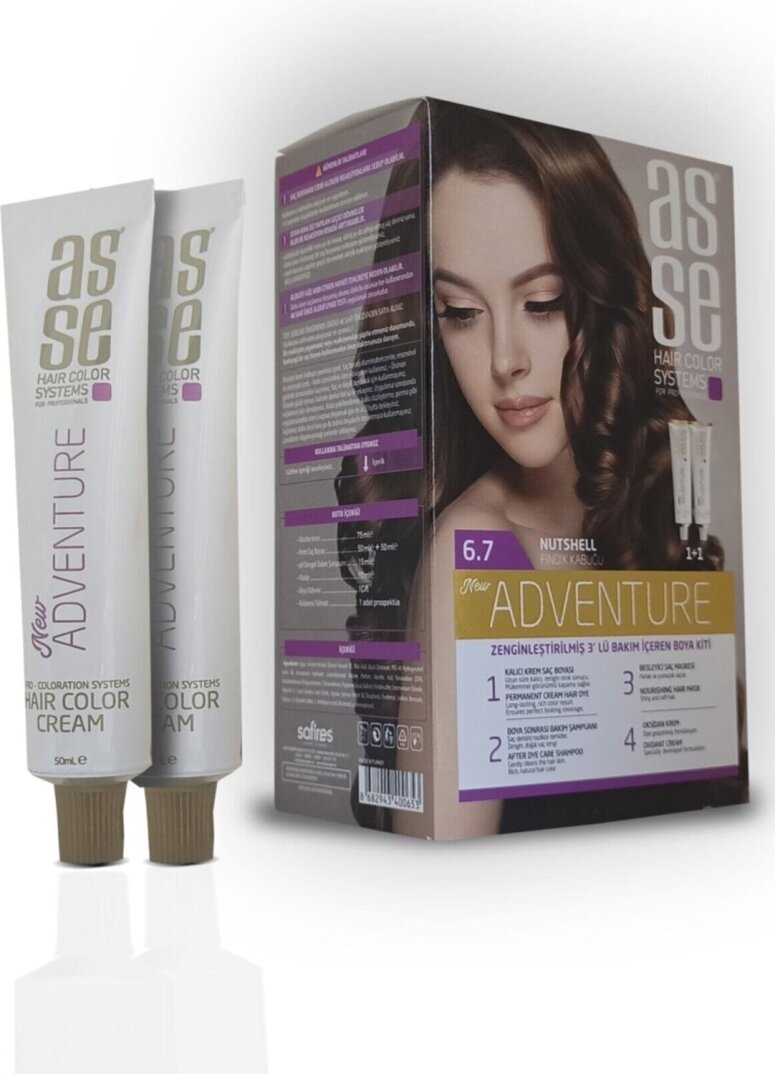 Asse Adventure Set Boya No:6.7 Fındık Kabuğu - 1
