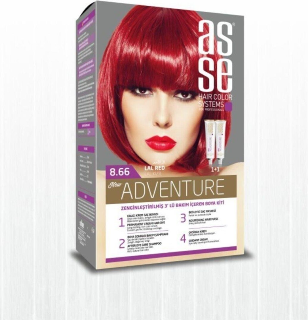 Asse Adventure Set Boya No:8.66 Lal Kızıl - 2