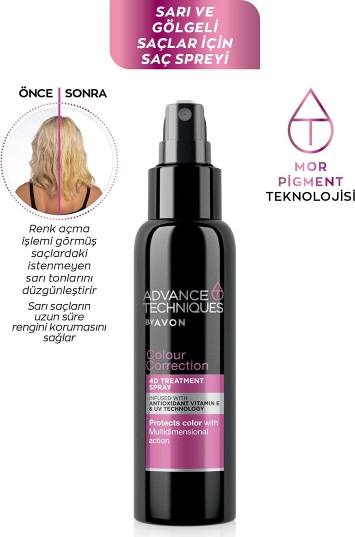 Avon Advance Techniques Saç Renginin Canlılığını Sprey 100 Ml. - 2