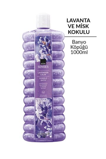 Avon Senses Lavender Calm Lavanta Kokulu Banyo Köpüğü 1 Lt.