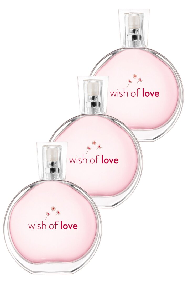 Avon Wish Of Love Kadın Parfüm Edt 50 Ml. Üçlü Set - 1