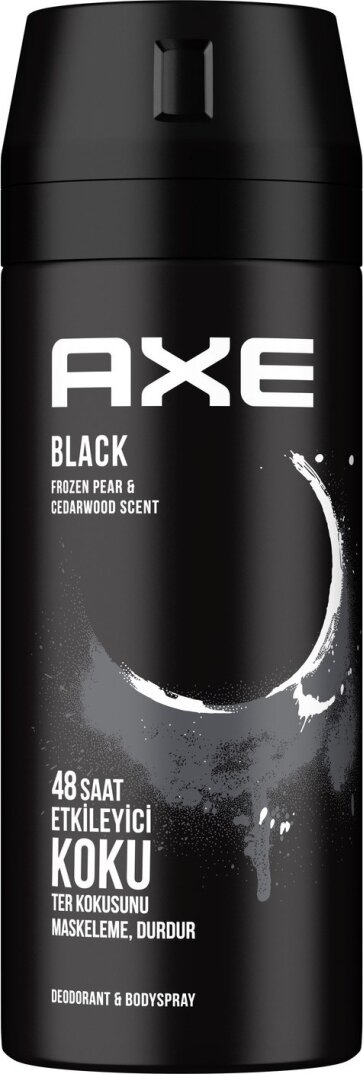 Axe Erkek Deodorant & Bodyspray Black 48 Saat Etkileyici Koku Vücut Spreyi 150 ml - 2
