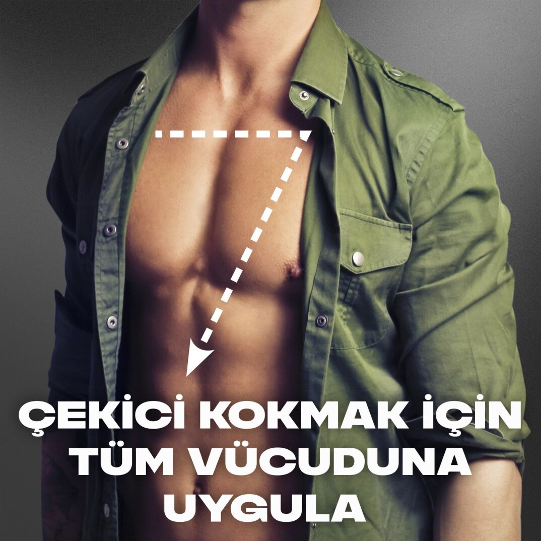 Axe Erkek Deodorant & Bodyspray Black 48 Saat Etkileyici Koku Vücut Spreyi 150 ml - 7