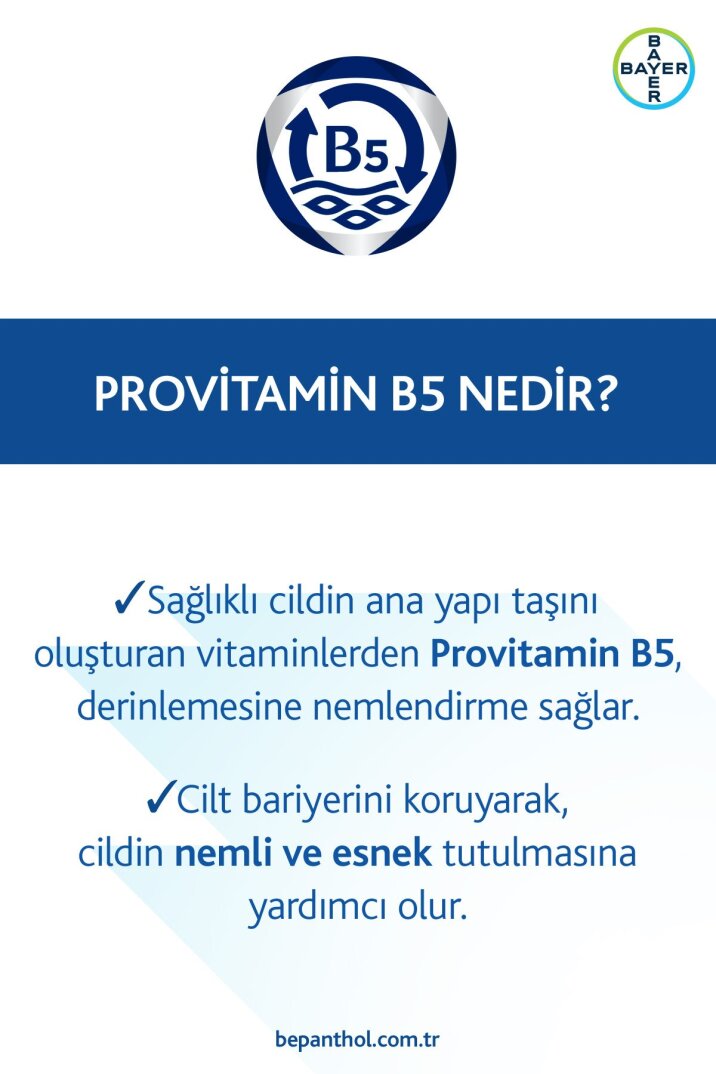 Bepanthol Cilt Bakım Kremi 50gr l Tüm Cilt Tiplerine Uygun, El ve Yüz Bakım, Günlük Vücut Bakım - 5