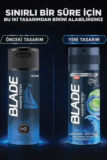 Blade Deodorant Marine Fresh 150Ml - 5