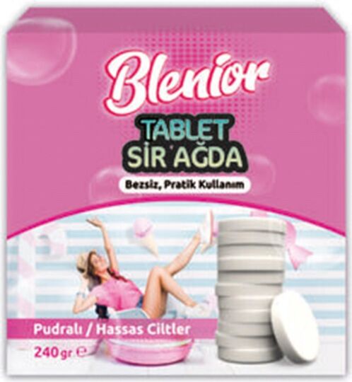 Blenior Tablet Sir Ağda 240G Pudralı/hassas Ciltler