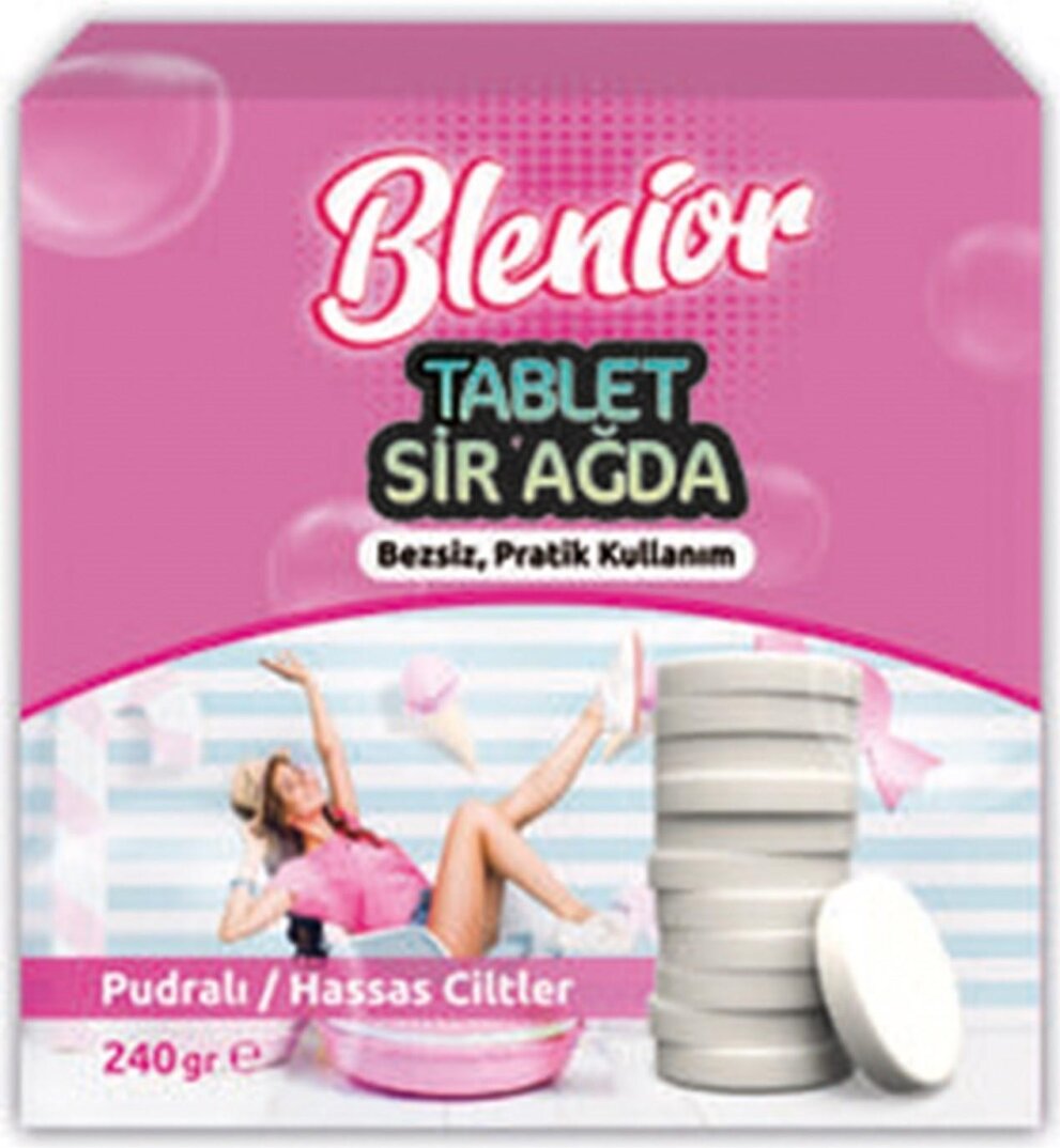 Blenior Tablet Sir Ağda 240G Pudralı/hassas Ciltler - 1