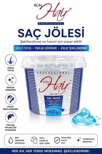 Bonhair Jöle 750 gr + Morfose Ultra Sert Saç Spreyi 400 ml - 2