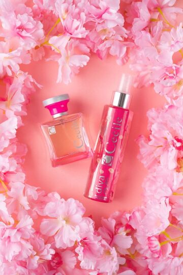 Cecile Kofre 100 ml Edt 150 ml Bod Mist Diva - 2
