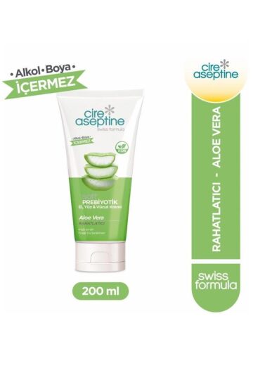 Cıre Aseptıne Soft Prebiyotik Aloe Vera El,yüz Ve Vücut Kremi 200 Ml