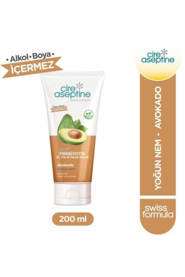 Cıre Aseptıne Soft Prebiyotik Avokado El,yüz Ve Vücut Kremi 200 Ml