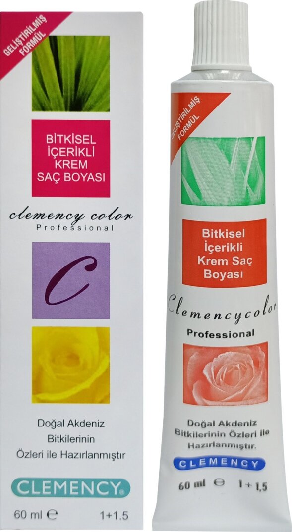 Clemency Color 5.0 Açık Kahve Bitkisel Saç Boyası 60 ml - 1