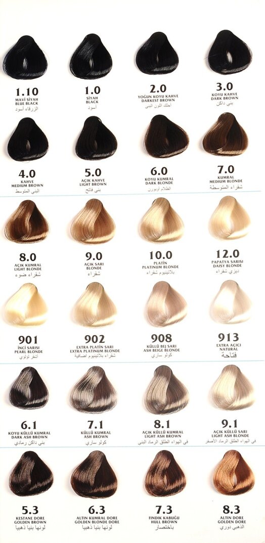 Clemency Color 6.1 Koyu Küllü Kumral Bitkisel Saç Boyası 60 ml - 3