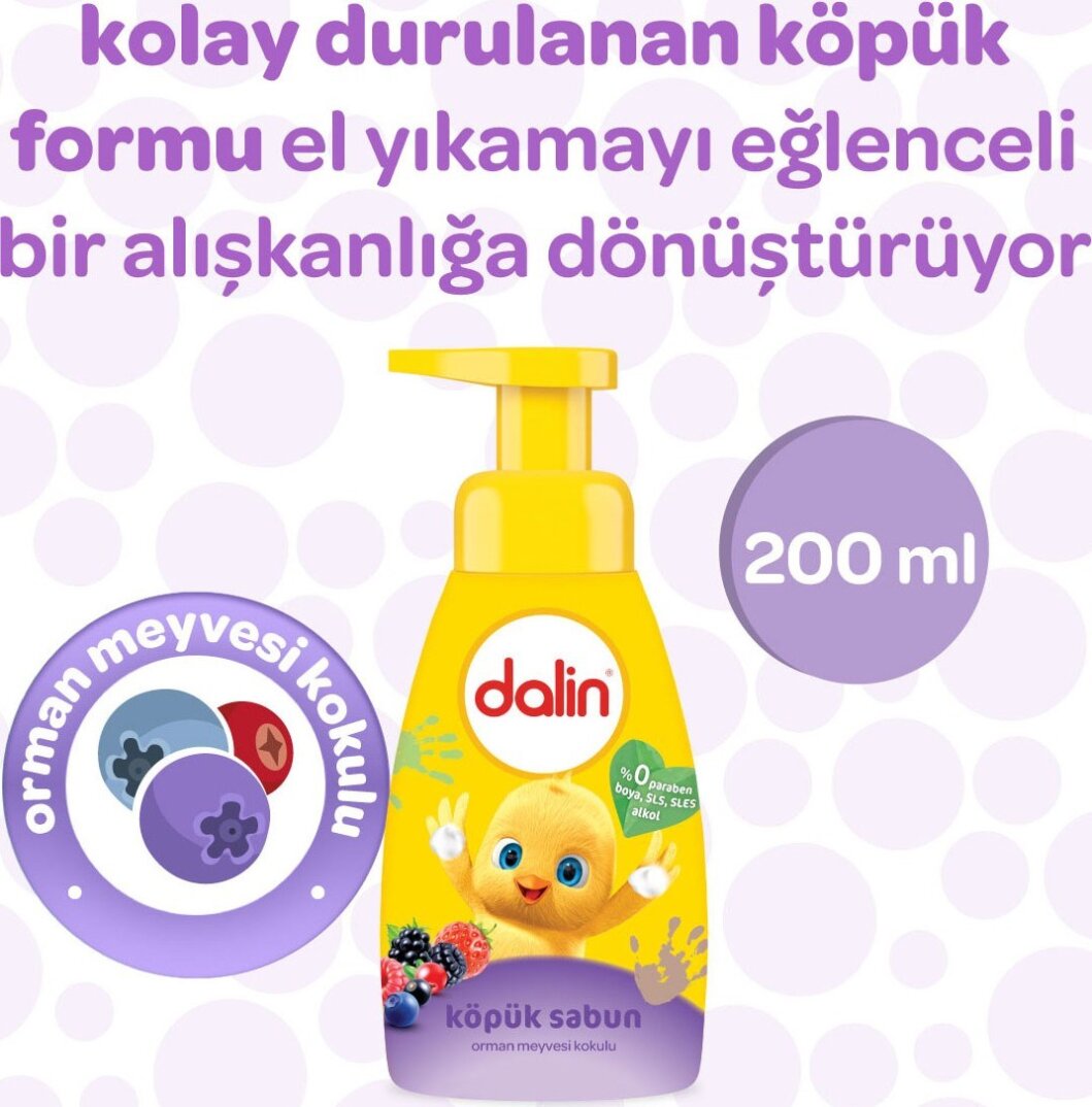 Dalin Köpük Sabun Orman Meyveli 200 ml - 2