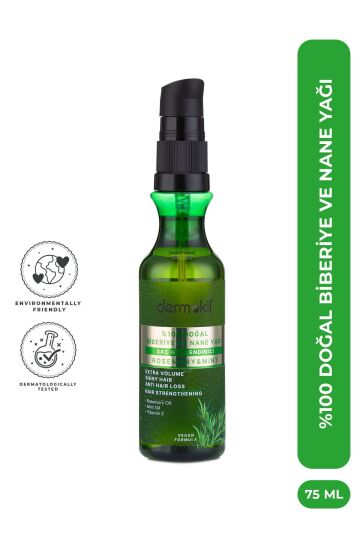 Dermokil %100 Doğal Biberiye ve Nane Yağı 75 ml