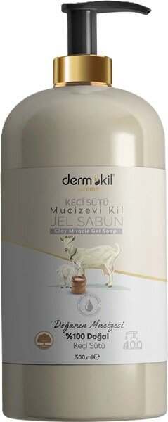 DERMOKİL 4 ADET DERMOKİL 500 ML KEÇİ SÜTLÜ JEL SABUN SÜPER PAEKO PAKET - 3