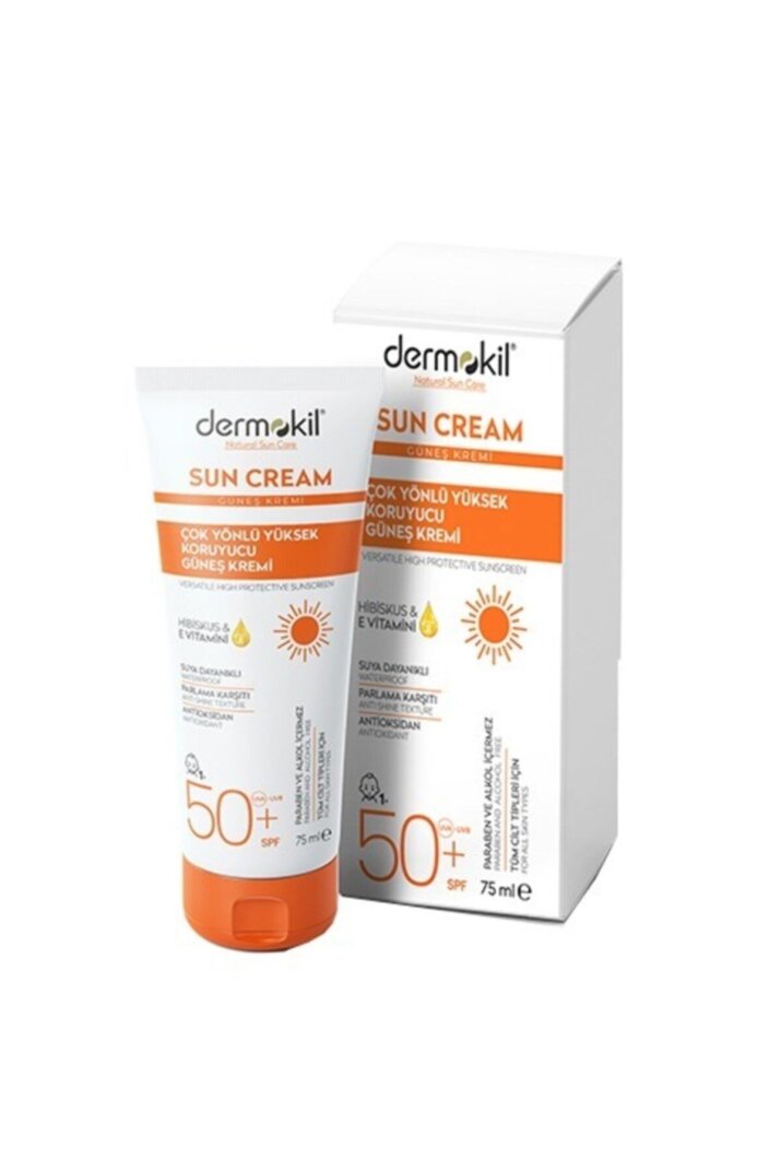 Dermokil 75 ml + Güneş Spreyi 200 ml + Güneş Sonrası Serinletici Rahatlatıcı Jel 100 ml Güneş Kremi - 3