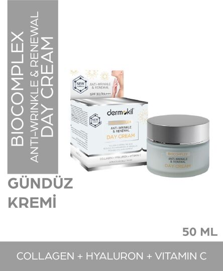 Dermokil Anti Age Kırışık Karşıtı ve Yenileyici Gündüz Bakım Kremi - 3