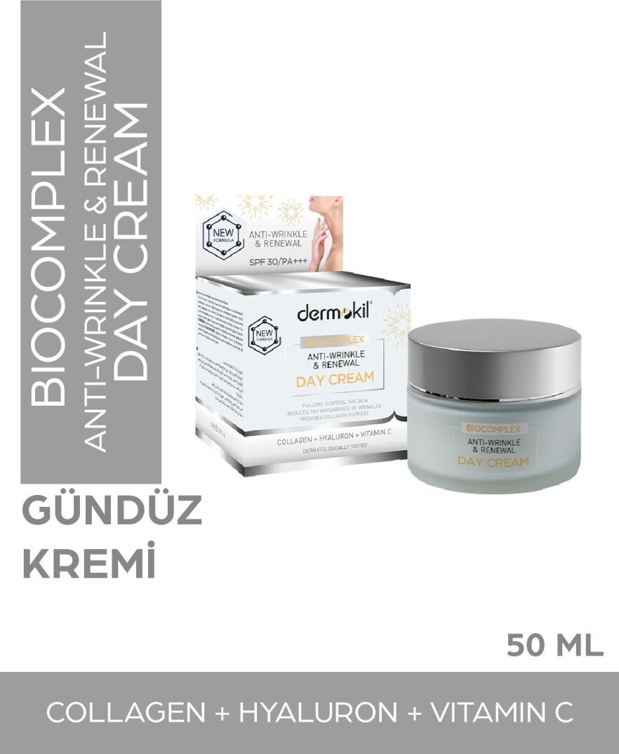 Dermokil Anti Age Kırışık Karşıtı ve Yenileyici Gündüz Bakım Kremi - 3