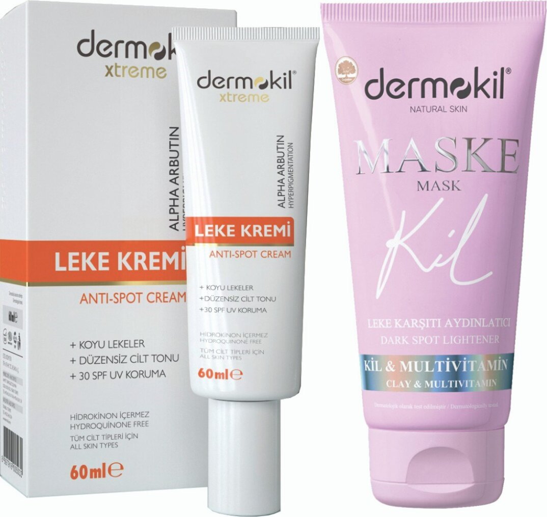 Dermokil Anti-Spot Leke Kremi ve Leke Karşıtı Aydınlatıcı Maske - 1