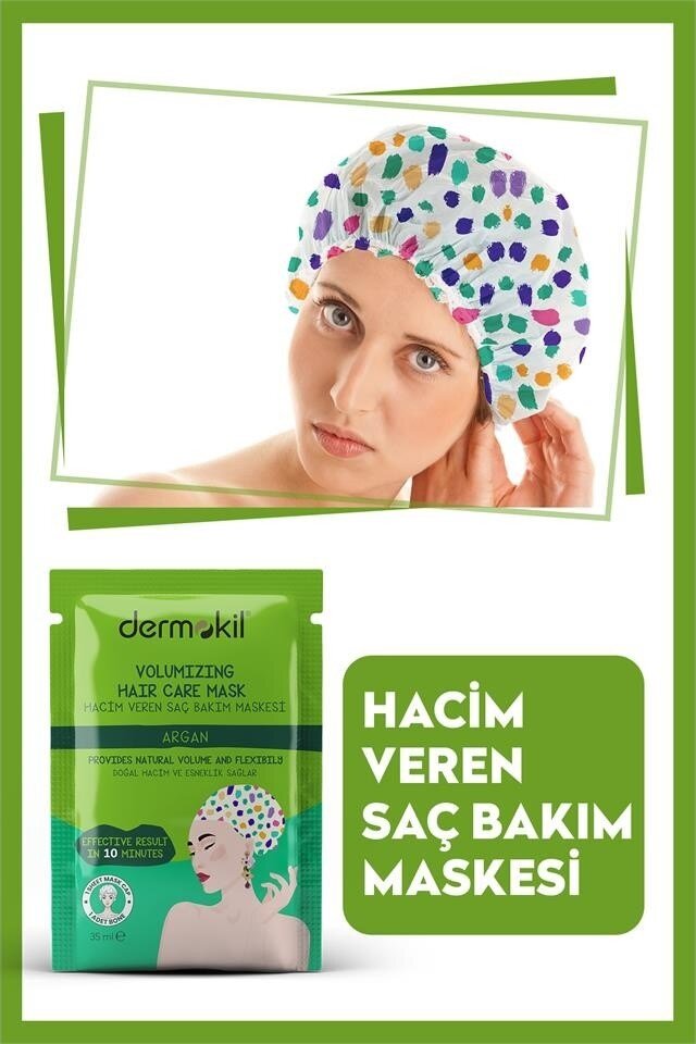 Dermokil Argan Buhar Saç Bakım Maskesi 35 Ml - 3