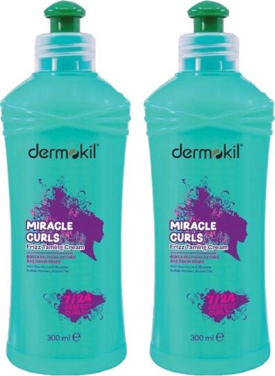 Dermokil Bukle Belirginleştirici Saç Kremi 300 ml x 2 Adet