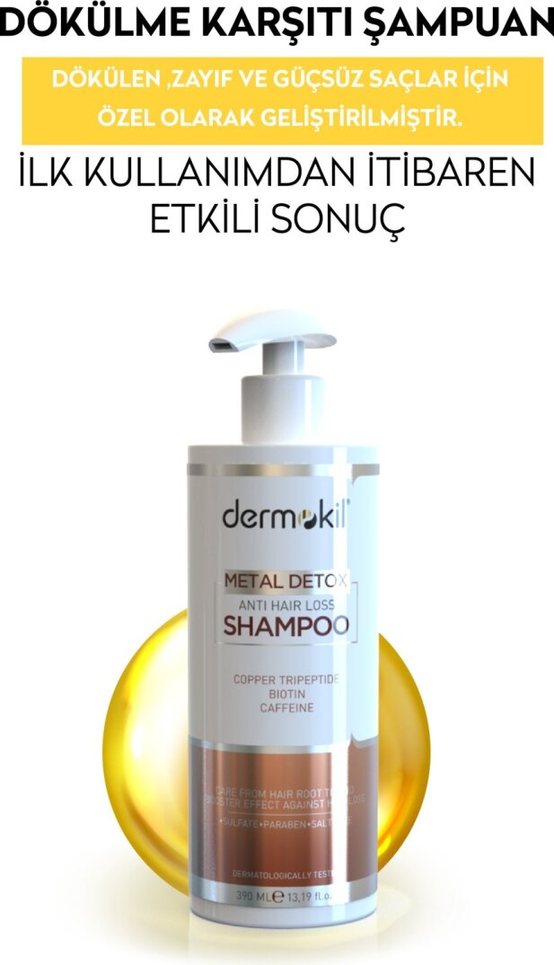 Dermokil Dökülme Karşıtı Şampuan 390 ml - 2