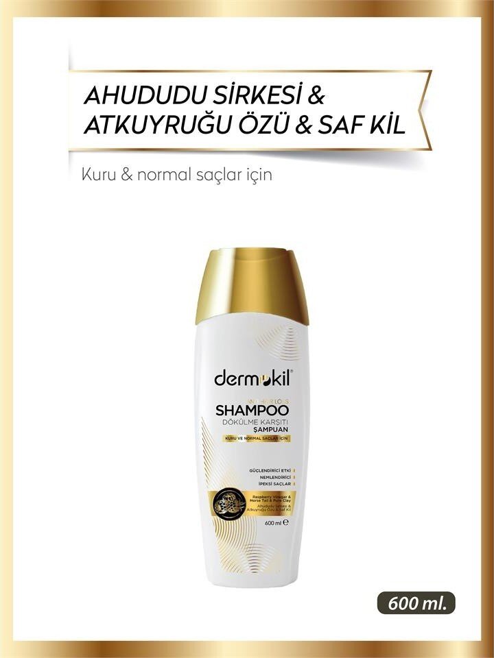 Dermokil Dökülme Karşıtı Şampuan 600 Ml - 4