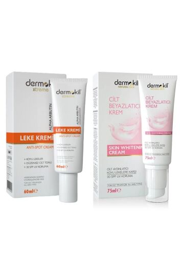 Dermokil Extreme Anti-spot Leke Kremi 60ml Ve Cilt Beyazlatıcı Krem 30 Spf 75ml