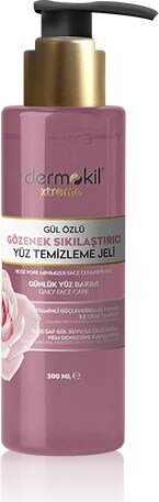 Dermokil Gül Özlü Gözenek Sıkılaştırıcı Yüz Temizleme Jeli 300 ml - 1