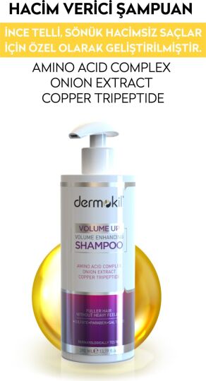 Dermokil Hacim Veren Şampuan 390 ml - 3