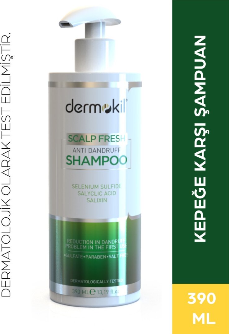 Dermokil Kepeğe Karşı Şampuan 390 ml - 2