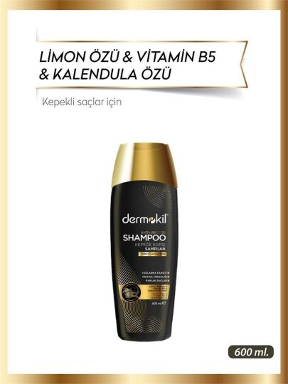 Dermokil Kepeğe Karşı Şampuan 600 ml - 3