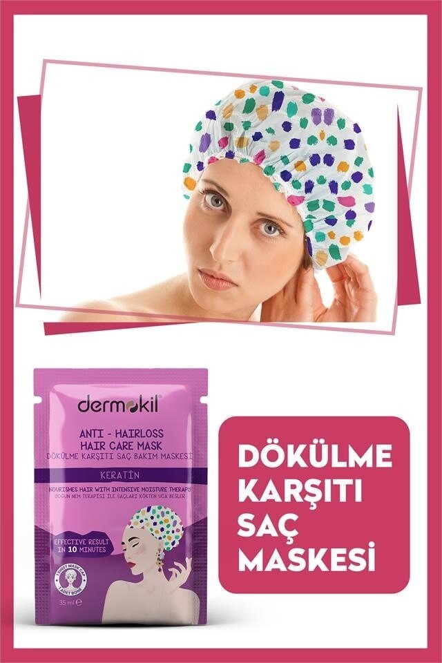 Dermokil Keratin Buhar Saç Bakım Maskesi 35 Ml - 4