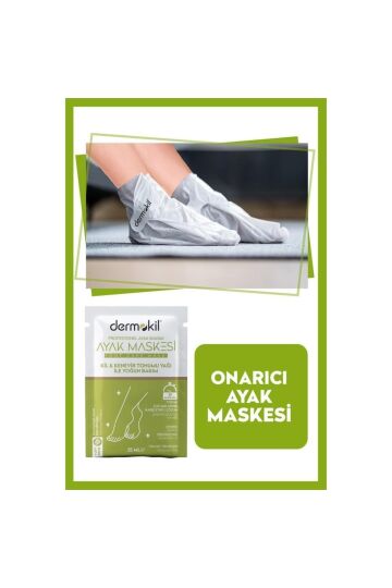 Dermokil Kil Ve Kenevir Yağlı Peeling Etkili Ayak Maskesi 35 Ml 2 ' Li Set - 3