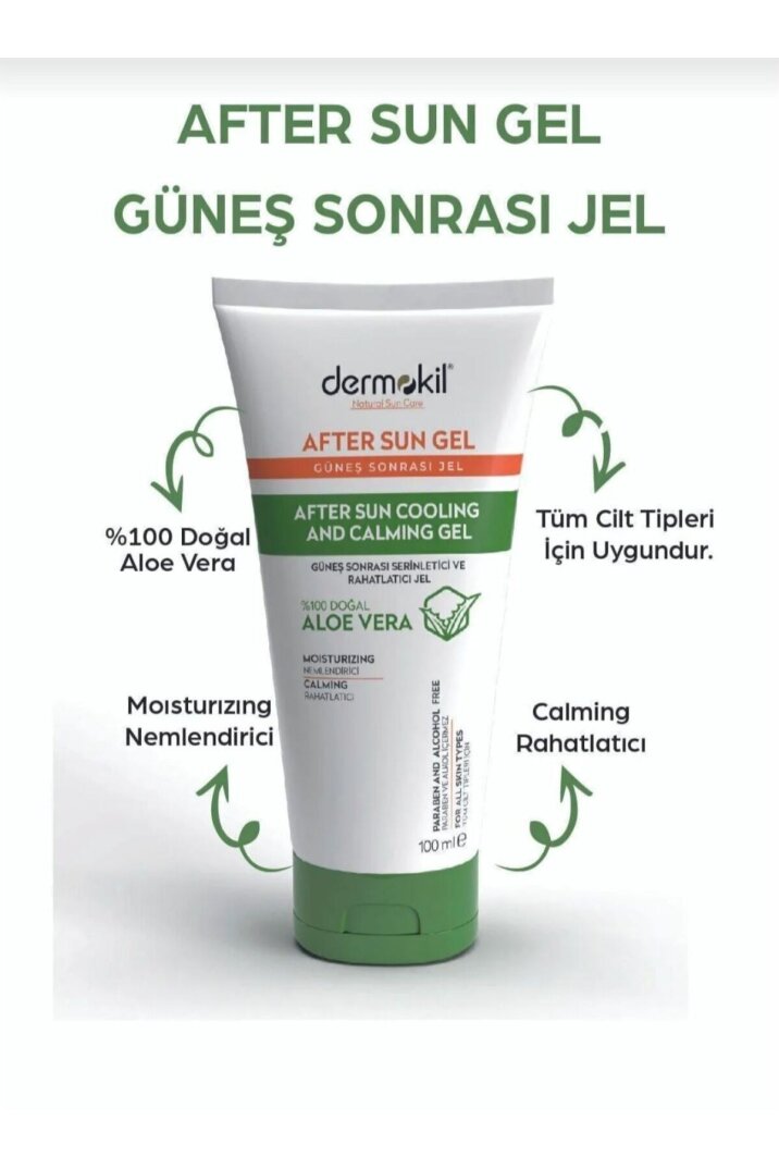 Dermokil Leke Karşıtı Güneş Koruyucu Yüz Kremi 50 Spf 50 ml + Serinletici ve Rahatlatıcı Jel 100 ml - 2