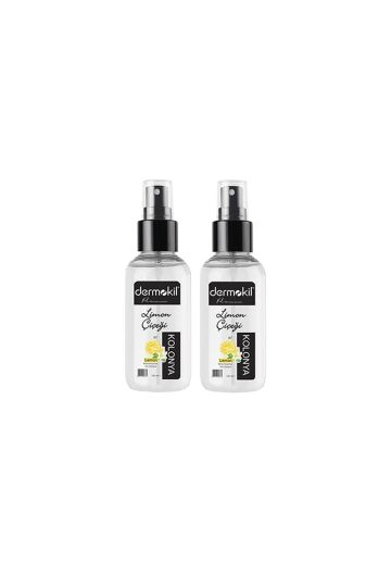 Dermokil Limon Çiçeği Sprey Kolonya 100 ml x 2 Adet
