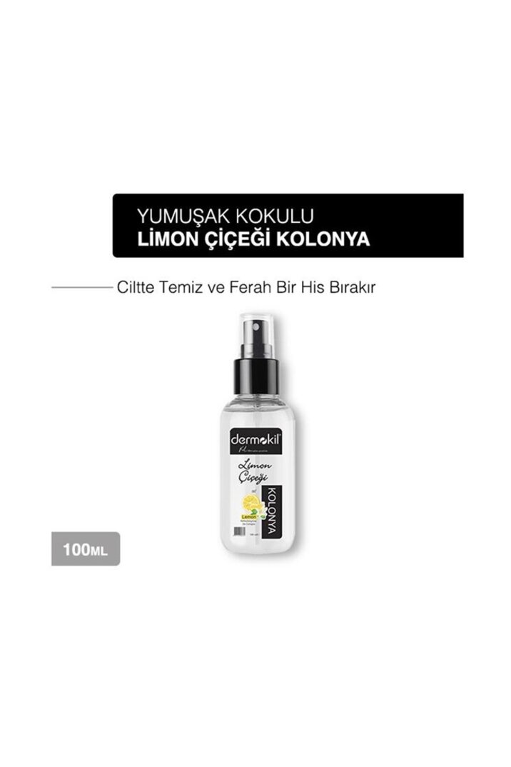Dermokil Limon Çiçeği Sprey Kolonya 100 ml x 2 Adet - 2