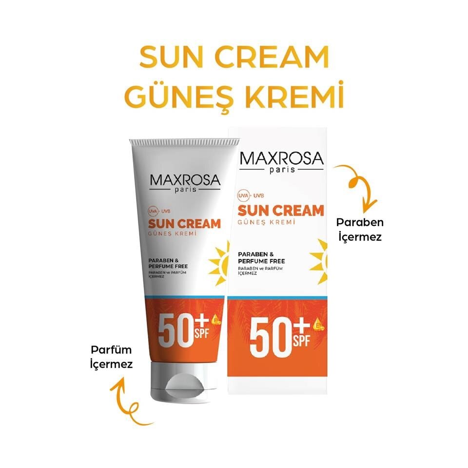 Dermokil MAXROSA PARİS 50+SPF Yüksek Koruyucu Güneş Kremi 60 ml - 2