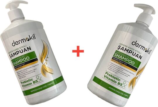 Dermokil Prebiotic Vitamin B5 Şampuan  Seti Sette 2 Adet 1000 ML Şampuan Mevcuttur - 3