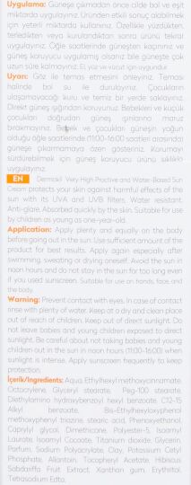 Dermokil Sun Cream SPF 50 Çok Yönlü Yüksek Koruyucu Güneş Kremi (75 ml) - 5