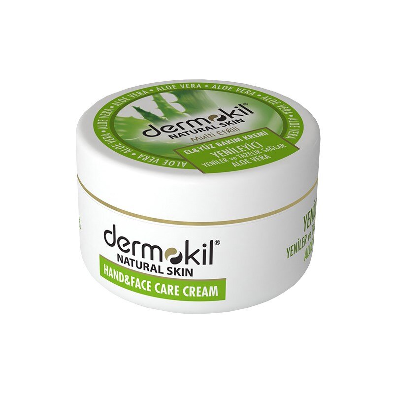 Dermokil Yüz, Vücut ve Doğal El Kremi Aloe Vera 300 ml - 1