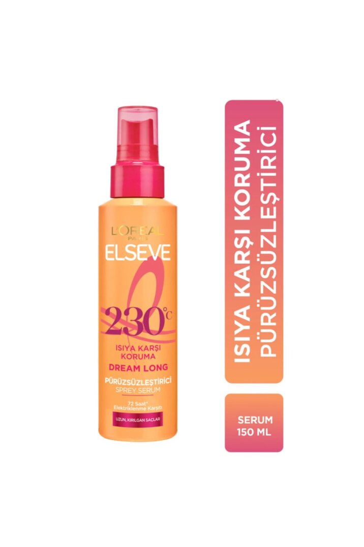 Elseve 230c Isıya Karşı Koruma Pürüzsüzleştirici Sprey Serum 150 ml - 1