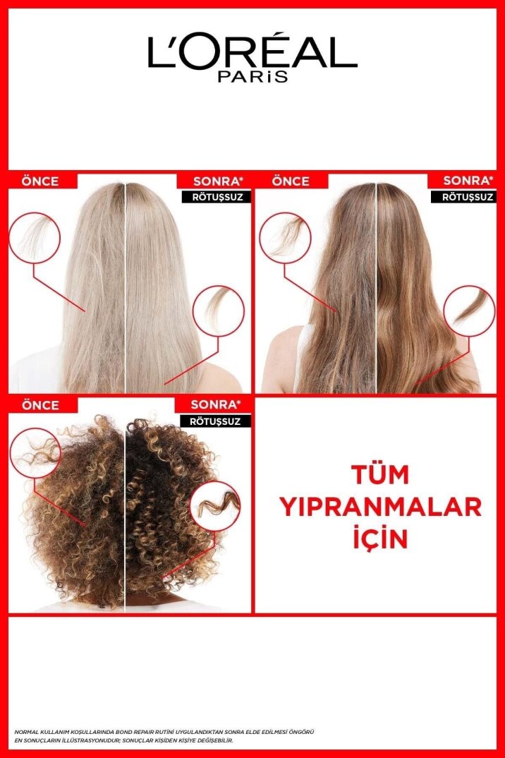 Elseve Bond Repair Tüm Yıpranmalar Için Saç Bağlarını Güçlendirici Şampuan 200ml - 5
