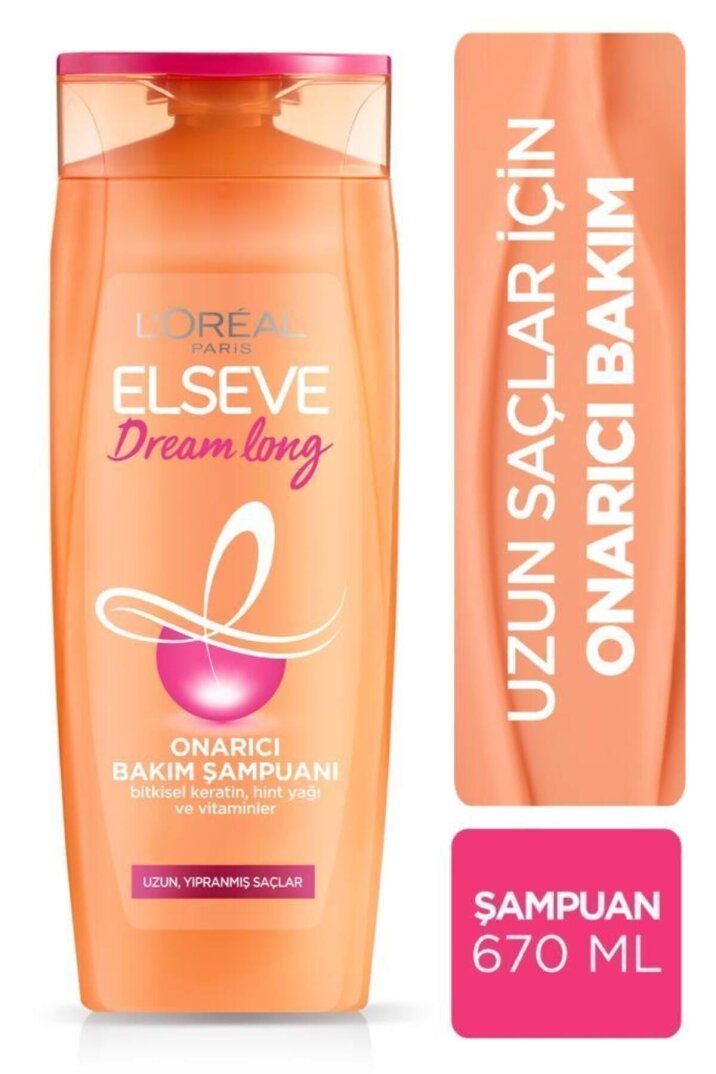 Elseve Dream Long Onarıcı Bakım Şampuanı 670 ml - 1