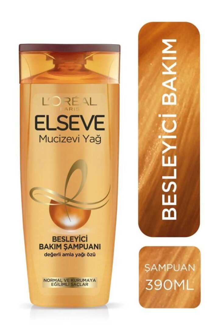 Elseve Mucizevi Yağ Besleyici Bakım Şampuanı 390 ml - 1